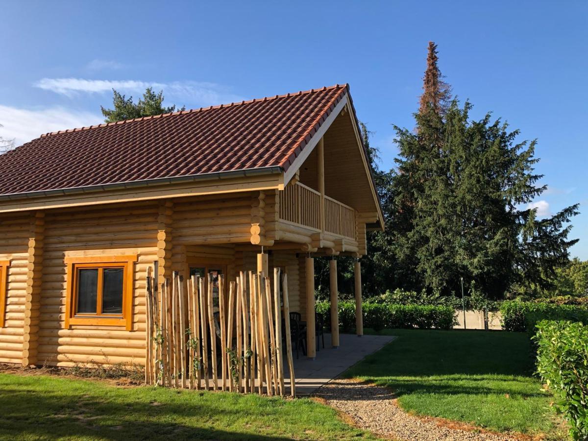 Boomstamhuis High Chaparral Oirsbeek Exterior photo
